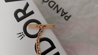 Pulsera Pandora Oro Rosa con Charms