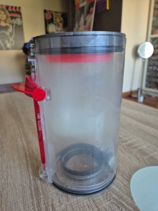 Cubo depósito aspiradora Dyson V10