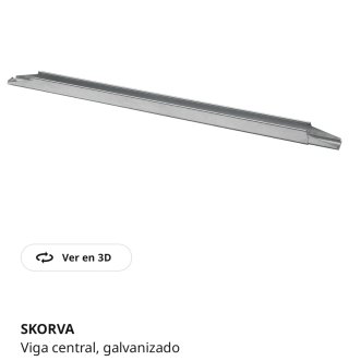 Estructura cama con cajones blanca