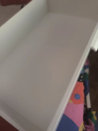 Estructura cama con cajones blanca
