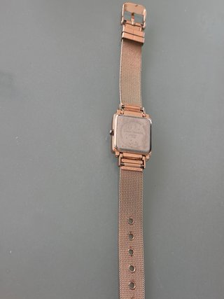 Reloj Louis Valentin diseño metal rosado