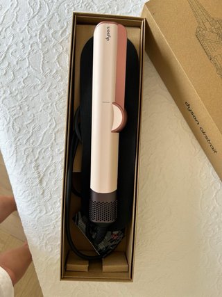 Piastra per capelli Dyson Airstrait - Ceramica rosa / Oro rosa