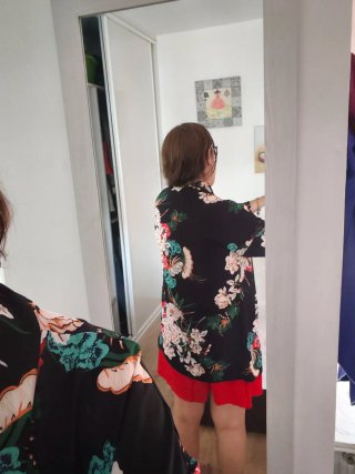 Kimono Armonías Talla Única Estampado