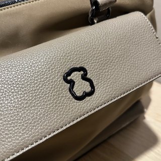 Bolso Tous nylon beige original
