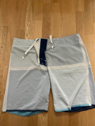 Bañador Oakley Talla 34 Azul y Blanco