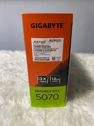 Scheda Video Nvidia Gigabyte RTX 5070 12GB Garanzi