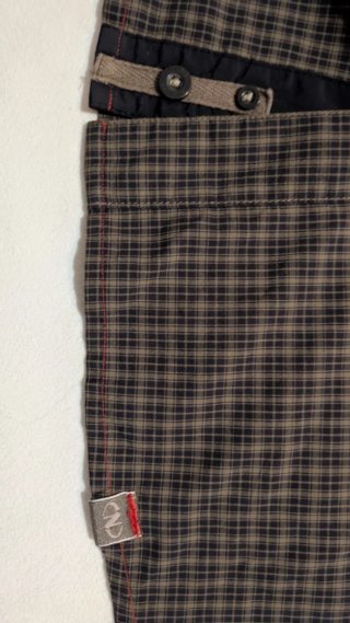 Camicia Northland a quadri marrone/grigio