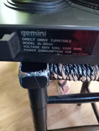 Tocadiscos Gemini XL-DD20 Direct Drive
