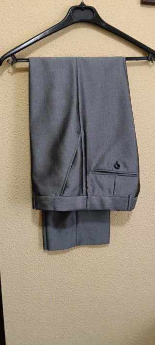 Traje chaqueta gris