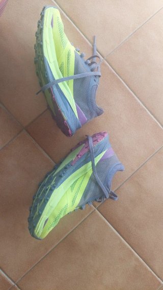 The North Face Bambas Trail Amarillo y Morado
