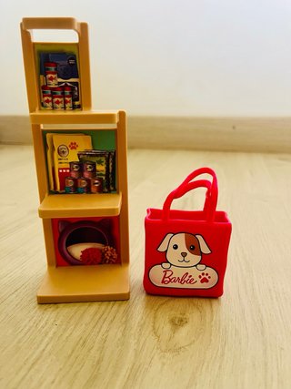 Barbie con accesorios de mascotas