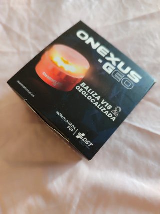 Baliza V16 geolocalizada ONEXUS GEO homologa