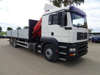 MAN TGA 26 320-CAMIONES GRUAS