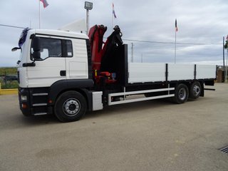 MAN TGA 26 320-CAMIONES GRUAS