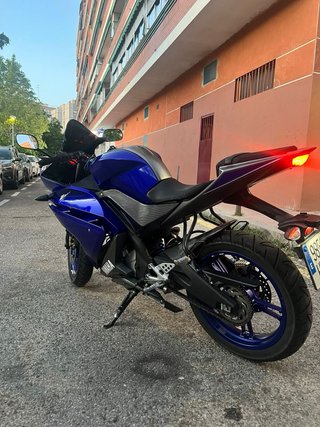 Yamaha YZF R125 Azul/Gris