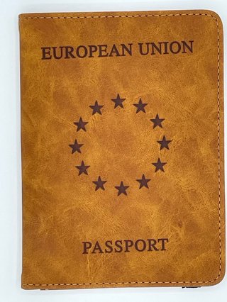 Funda Pasaporte Cartera Viaje UE