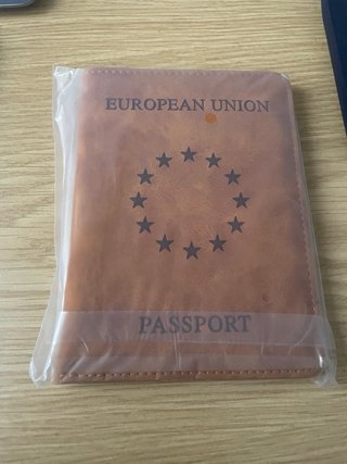 Funda Pasaporte Cartera Viaje UE