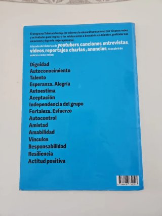 Talentum, 1 Secundaria programa de valores