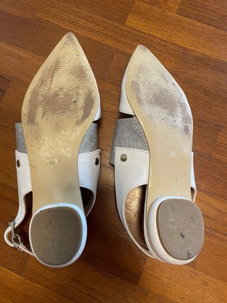 Scarpe Formentini donna pelle bianche/argento nr 3
