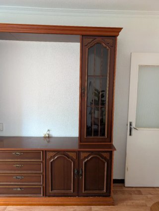 Mueble de salón de madera
