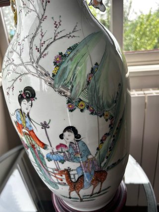 Jarrón chino de porcelana  Venta en persona