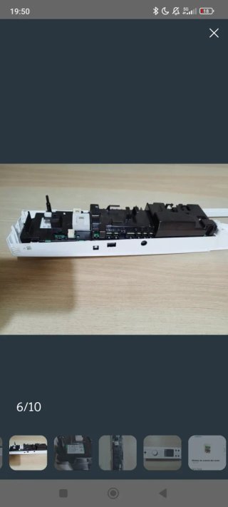 Lavadora Bosch Cuadro de mandos Serie 6