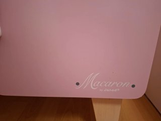 Cocinita de juguete rosa