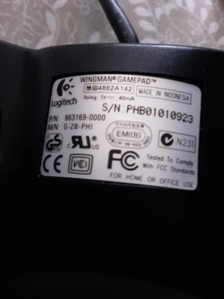 Mando Logitech WingMan Ordenador 10 euros