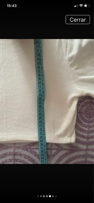 2 Camisetas Crop Shein Talla Única