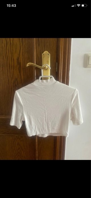 2 Camisetas Crop Shein Talla Única