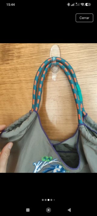 Bolso bordado Derpy Tiger