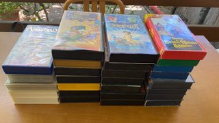 VHS Disney Classici - collezione 30 videocassette