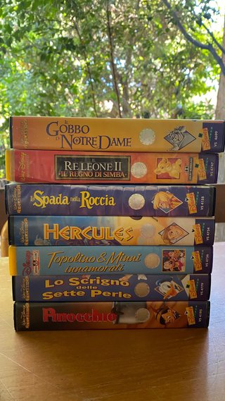 VHS Disney Classici - collezione 30 videocassette