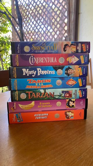 VHS Disney Classici - collezione 30 videocassette