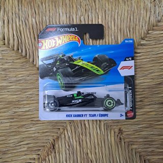 Hotwheels Formula 1 Kick Sauber