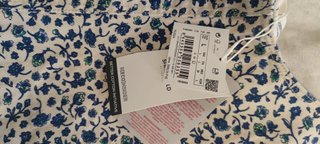 Peto estampado flores Talla L