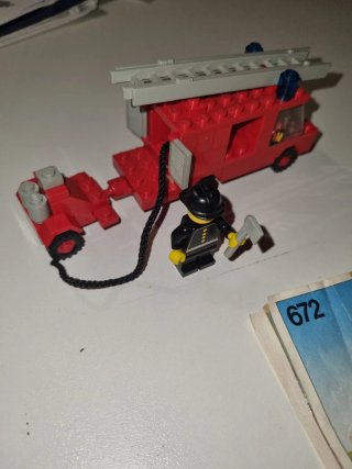Lego Vintage Camion Pompiere 672