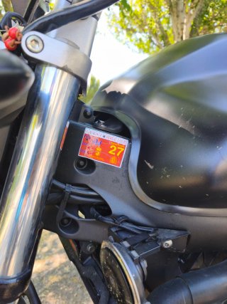Yamaha FZ6 Naked 2009 Negra