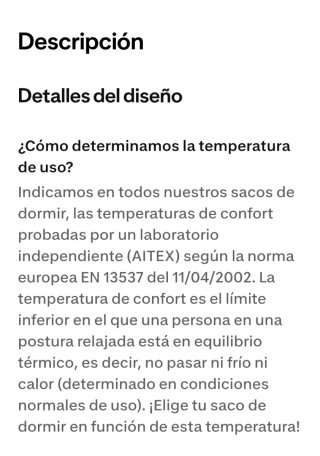 Saco de dormir infantil Decathlon