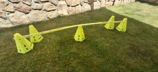Conos y picas entrenamiento Kipsta
