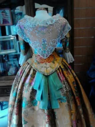 Traje de Fallera Multicolor
