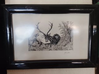 3 Grabados Originales caza "Eduardo Aliseda"