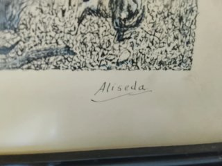 3 Grabados Originales caza "Eduardo Aliseda"