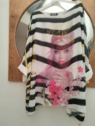Blusa Extasy fantasia donna taglia unica
