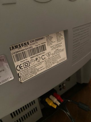 Samsung TV 29 Plano crt