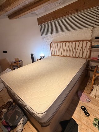 Cama Doble con Almacenaje