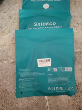 Lote 3 Cables HDMI 2.1 8K Sniokco 2.5M