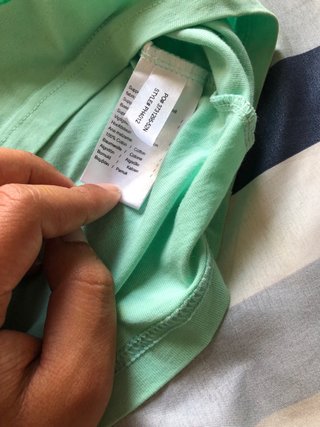 Camiseta Lacoste Verde Talla S