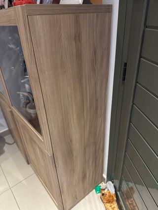 Vitrina Besta Ikea Grisáceo