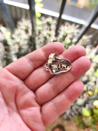 Anillo Plata Mano de Fátima